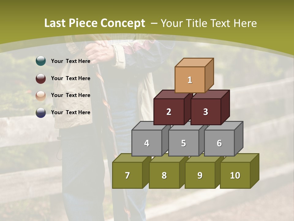 Active Pensioner Citizen PowerPoint Template