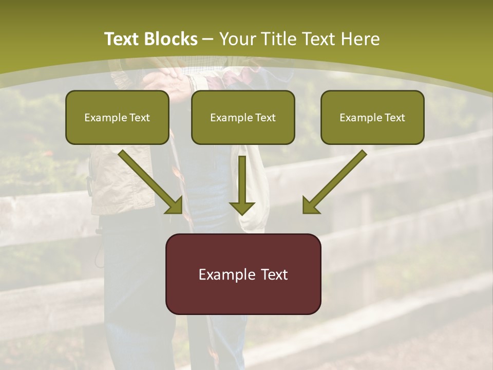 Active Pensioner Citizen PowerPoint Template