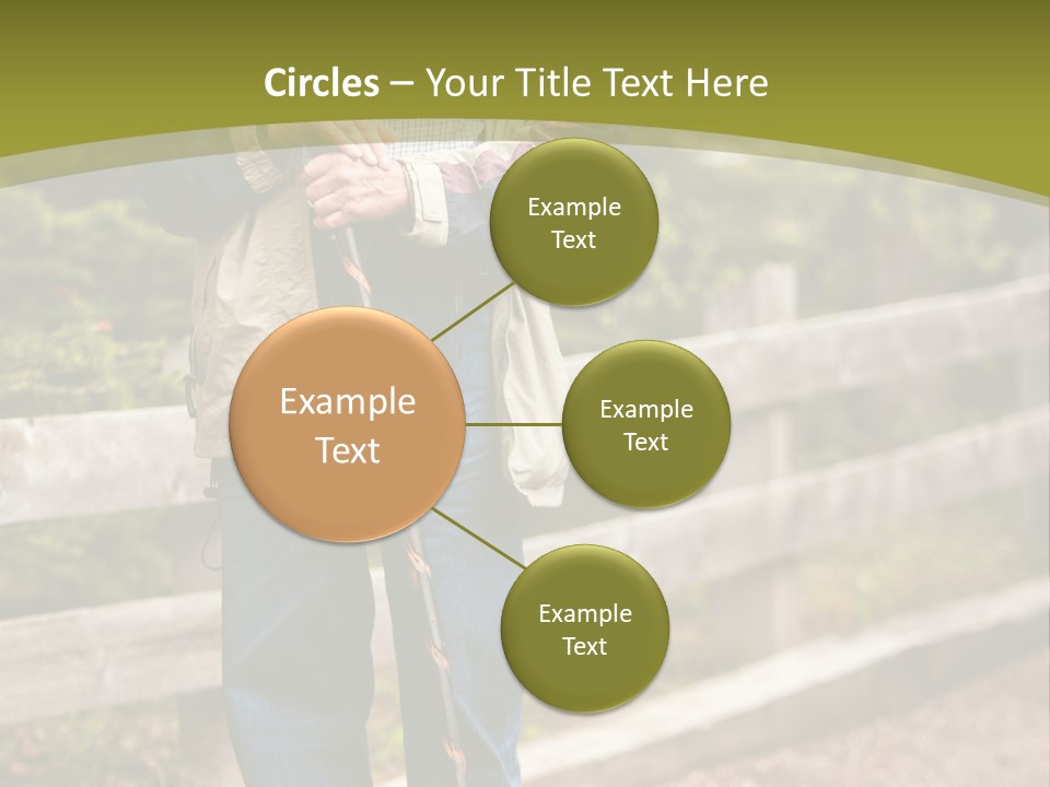 Active Pensioner Citizen PowerPoint Template