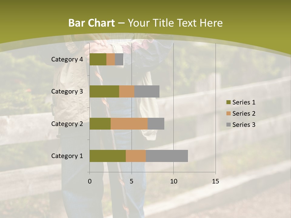 Active Pensioner Citizen PowerPoint Template