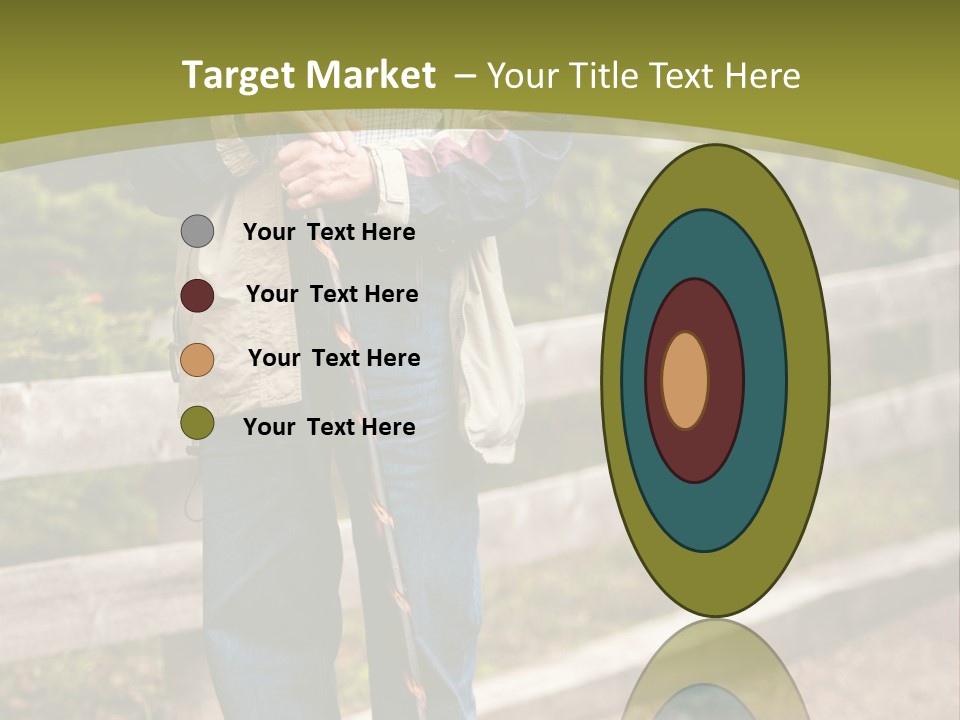 Active Pensioner Citizen PowerPoint Template