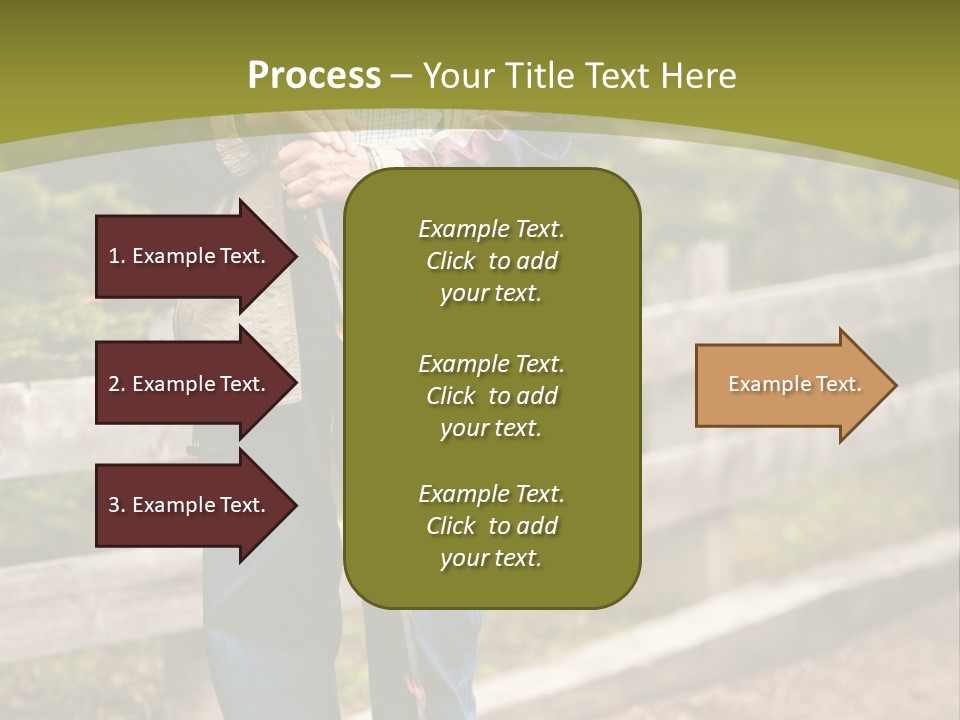 Active Pensioner Citizen PowerPoint Template