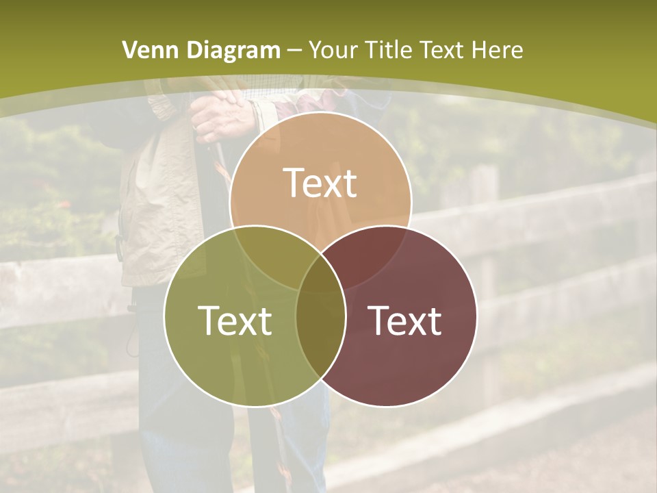 Active Pensioner Citizen PowerPoint Template