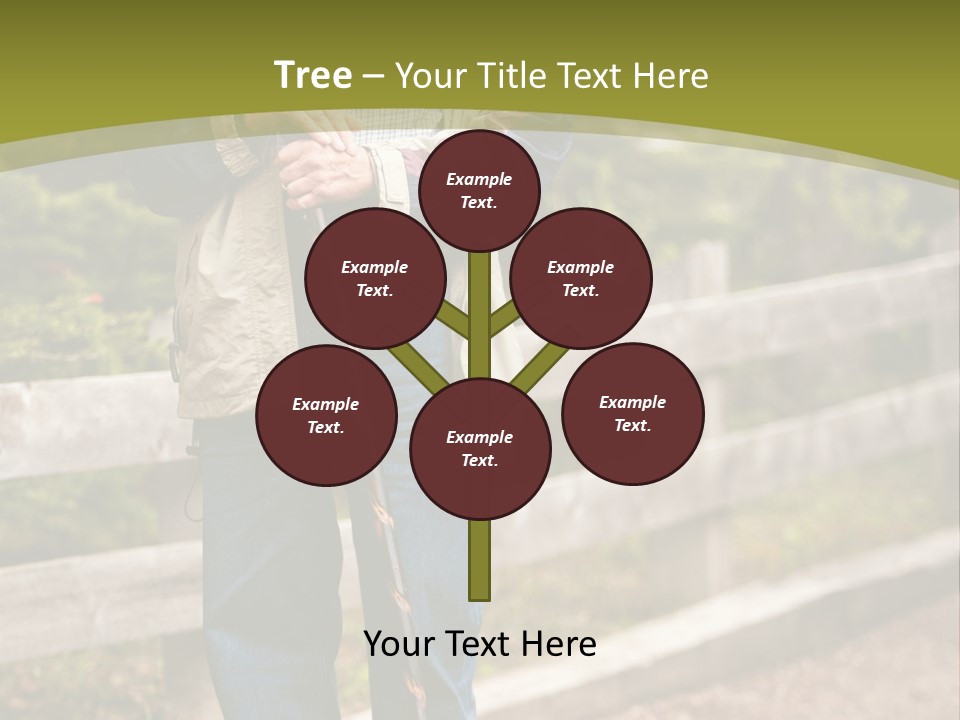 Active Pensioner Citizen PowerPoint Template