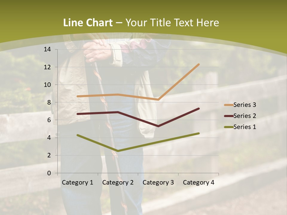 Active Pensioner Citizen PowerPoint Template