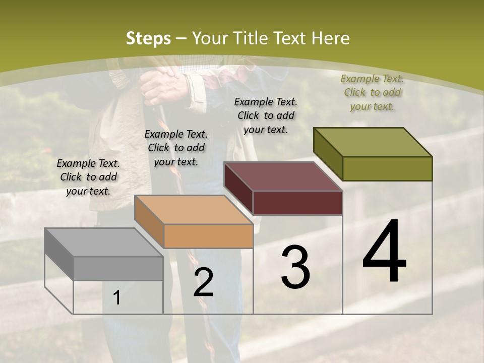 Active Pensioner Citizen PowerPoint Template