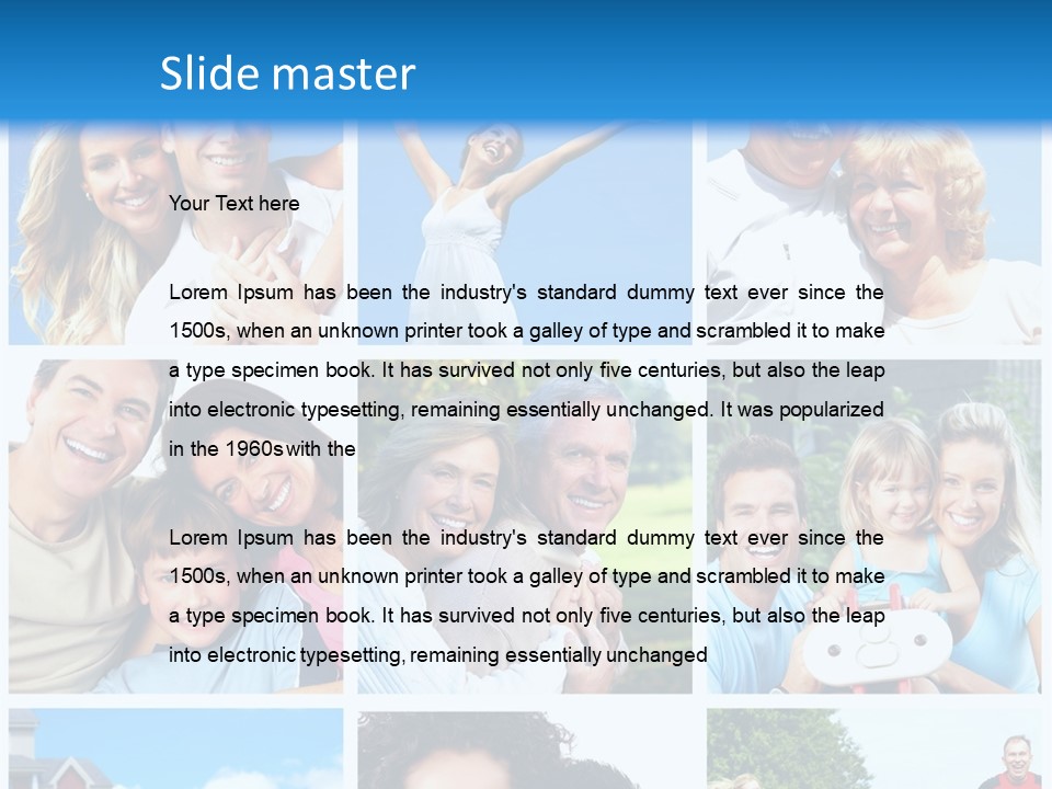 Generation Teeth Summer PowerPoint Template