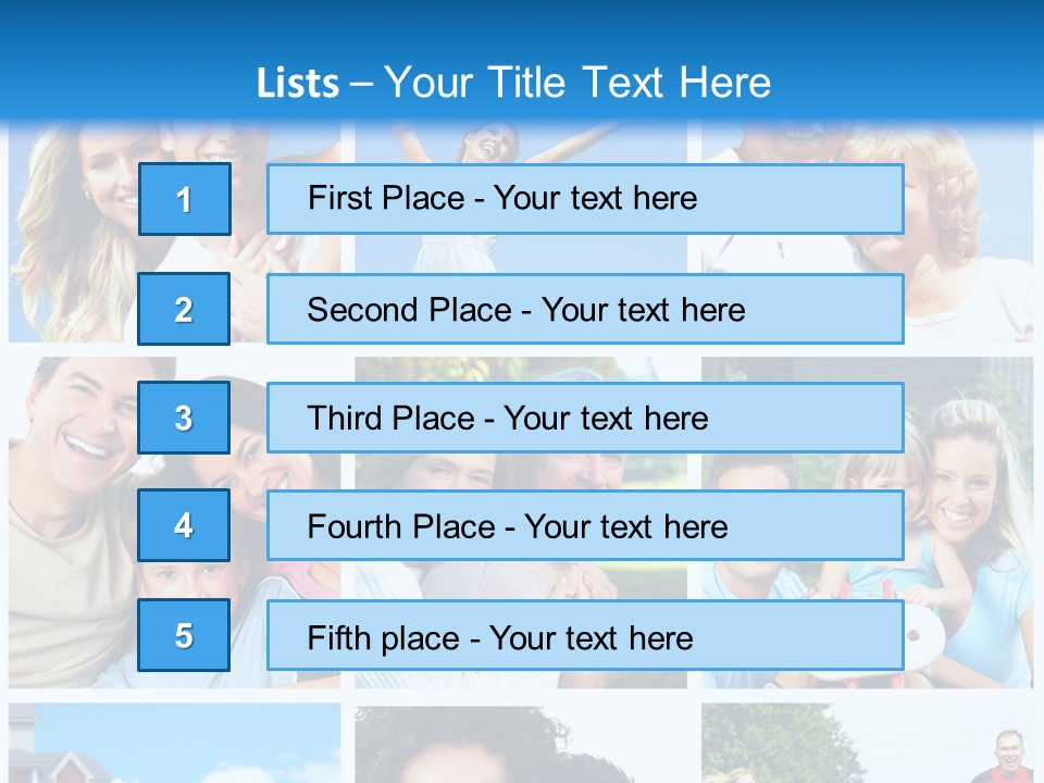 Generation Teeth Summer PowerPoint Template