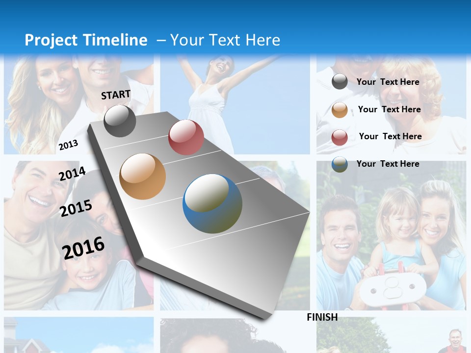 Generation Teeth Summer PowerPoint Template