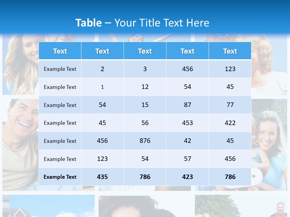 Generation Teeth Summer PowerPoint Template