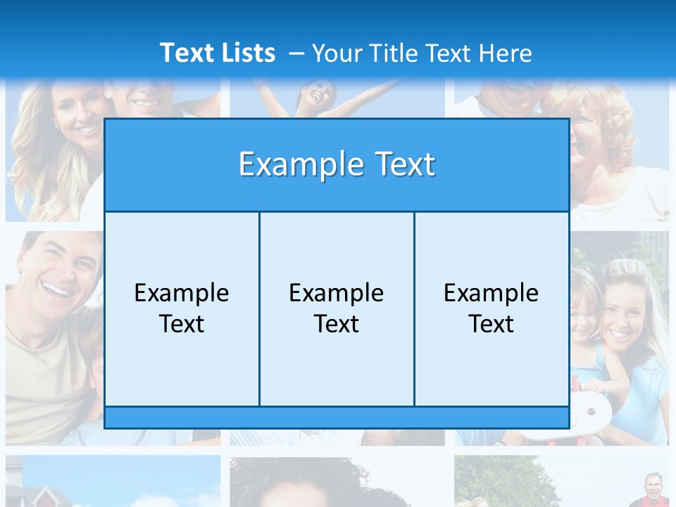 Generation Teeth Summer PowerPoint Template
