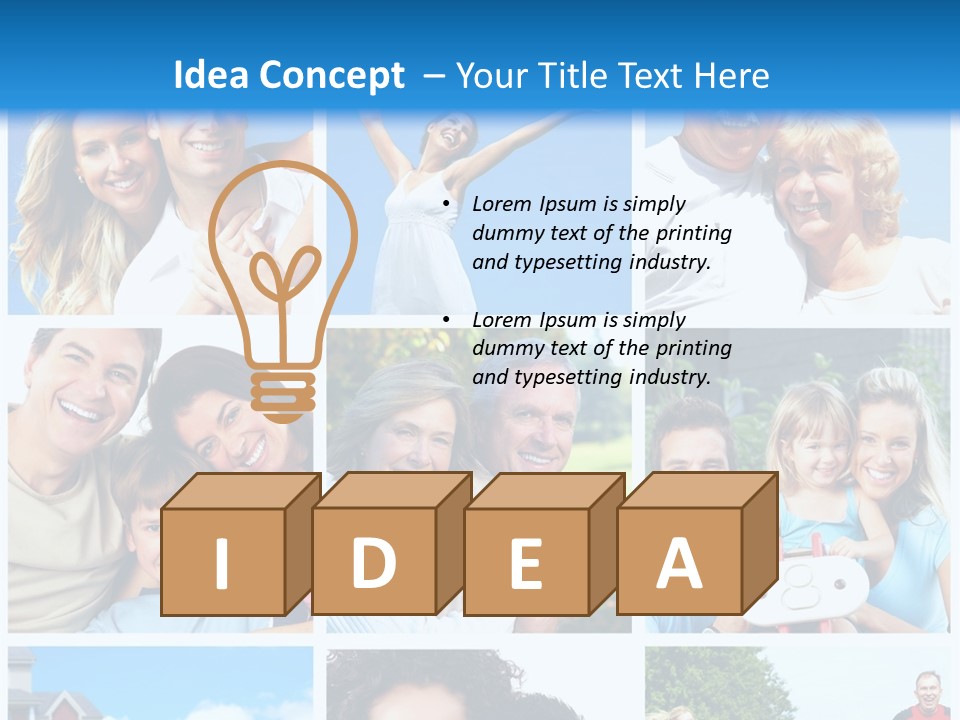 Generation Teeth Summer PowerPoint Template