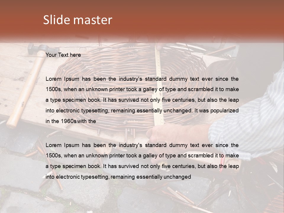 Picnic Detail Handmade PowerPoint Template