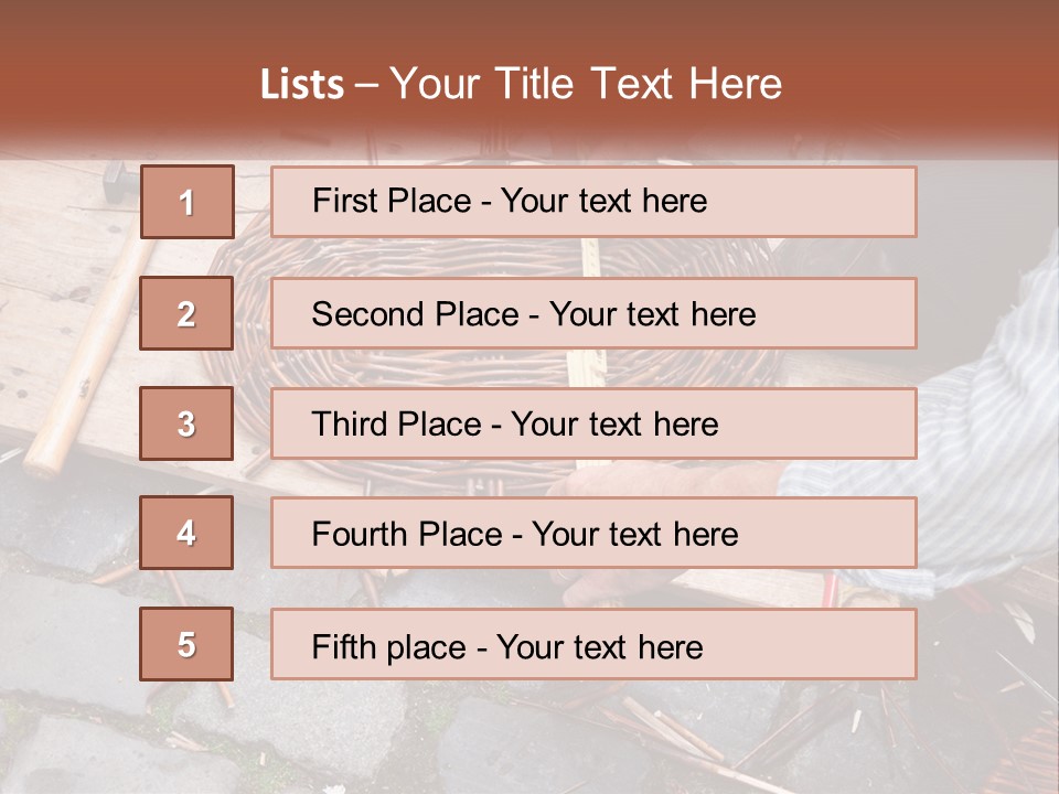Picnic Detail Handmade PowerPoint Template