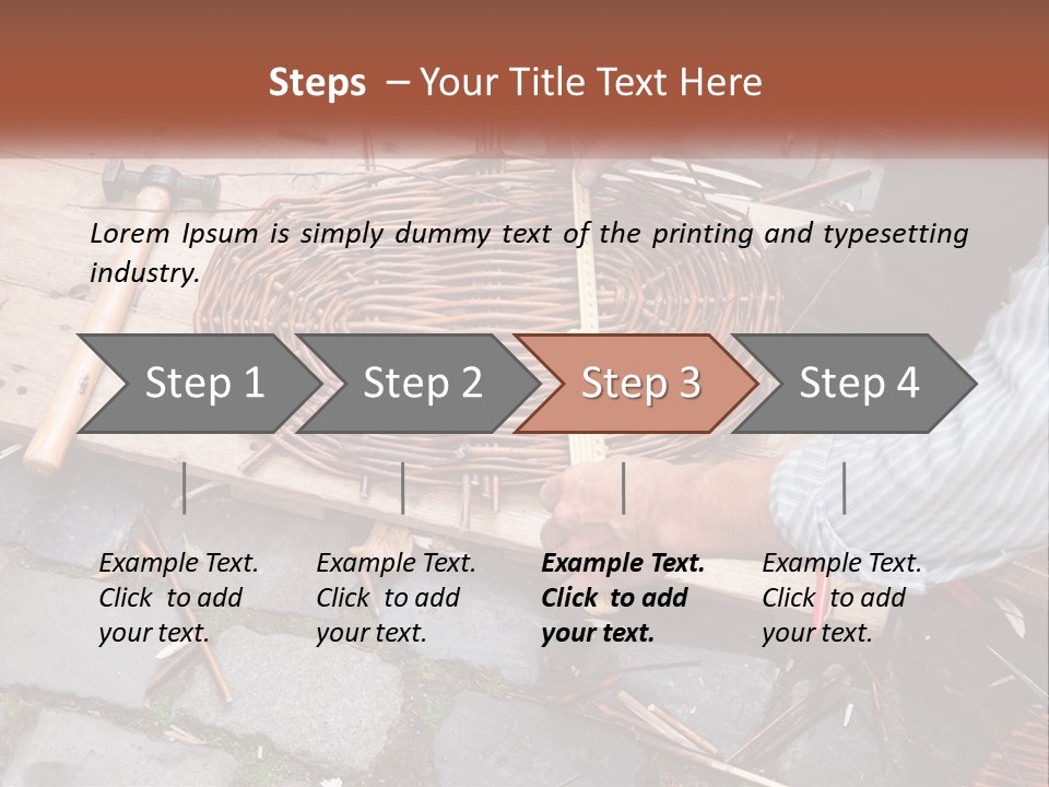 Picnic Detail Handmade PowerPoint Template