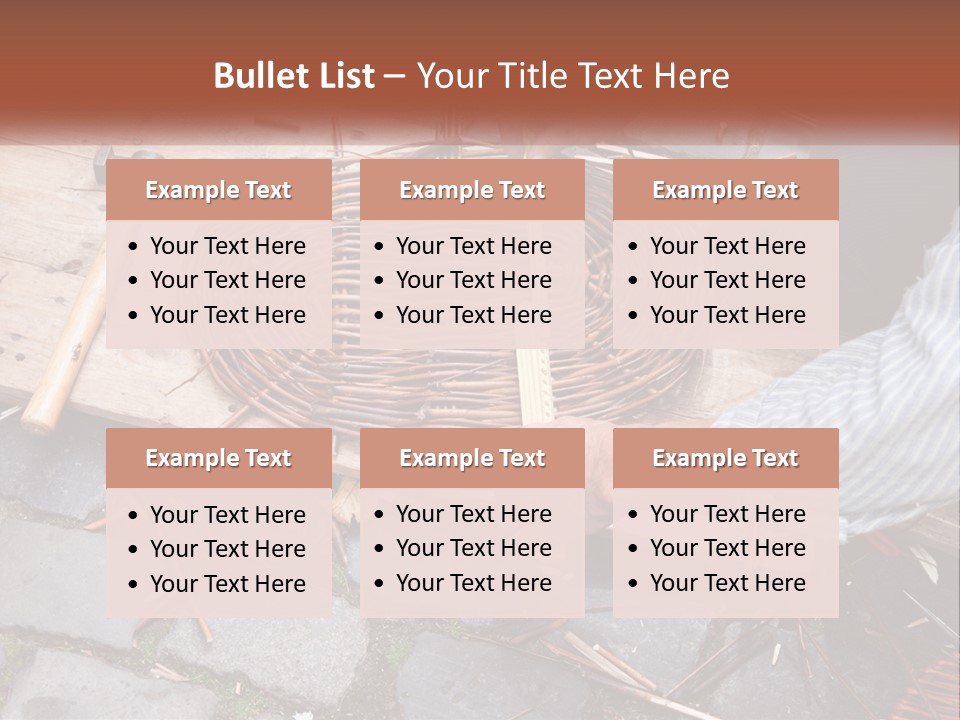 Picnic Detail Handmade PowerPoint Template