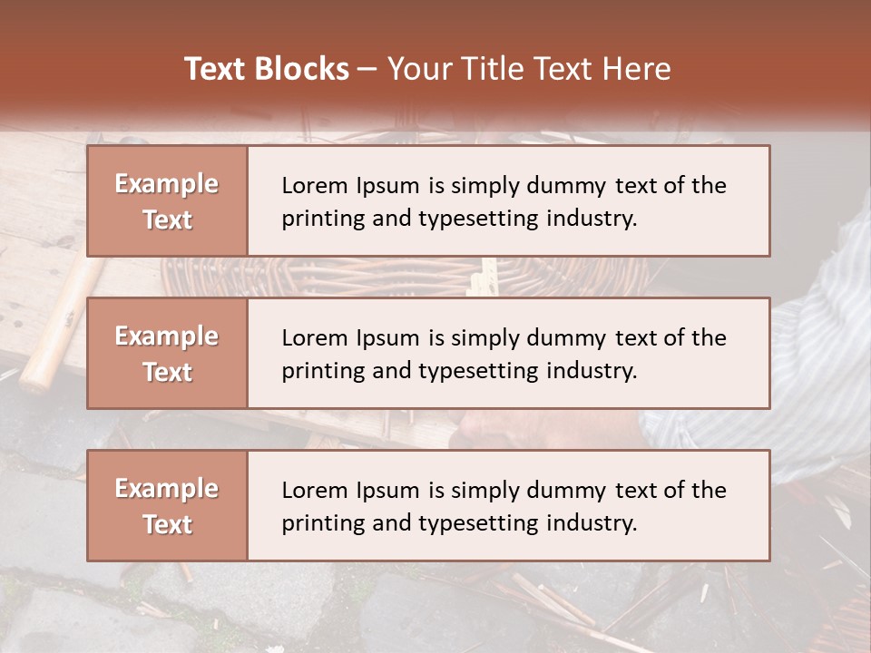 Picnic Detail Handmade PowerPoint Template