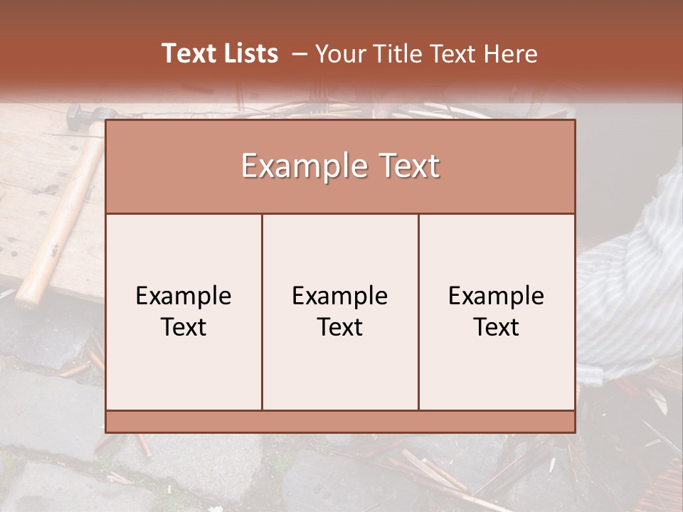 Picnic Detail Handmade PowerPoint Template