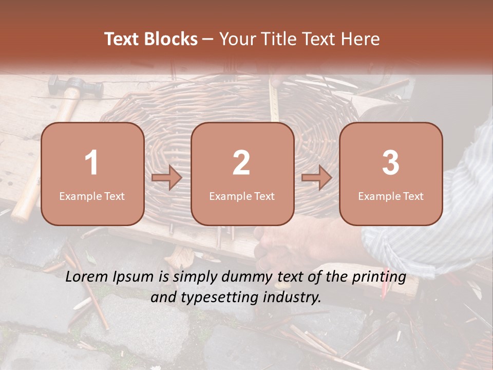 Picnic Detail Handmade PowerPoint Template