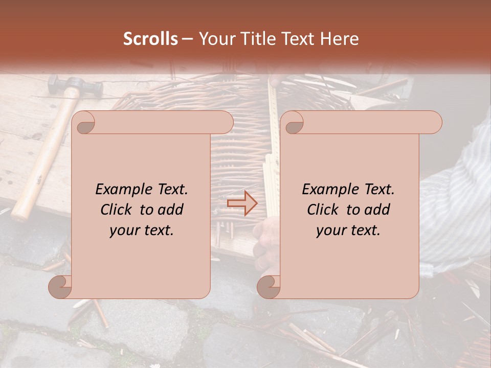 Picnic Detail Handmade PowerPoint Template