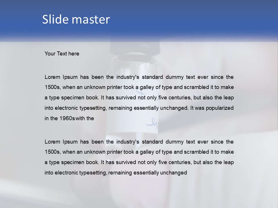 Lab Professional Oil PowerPoint Template