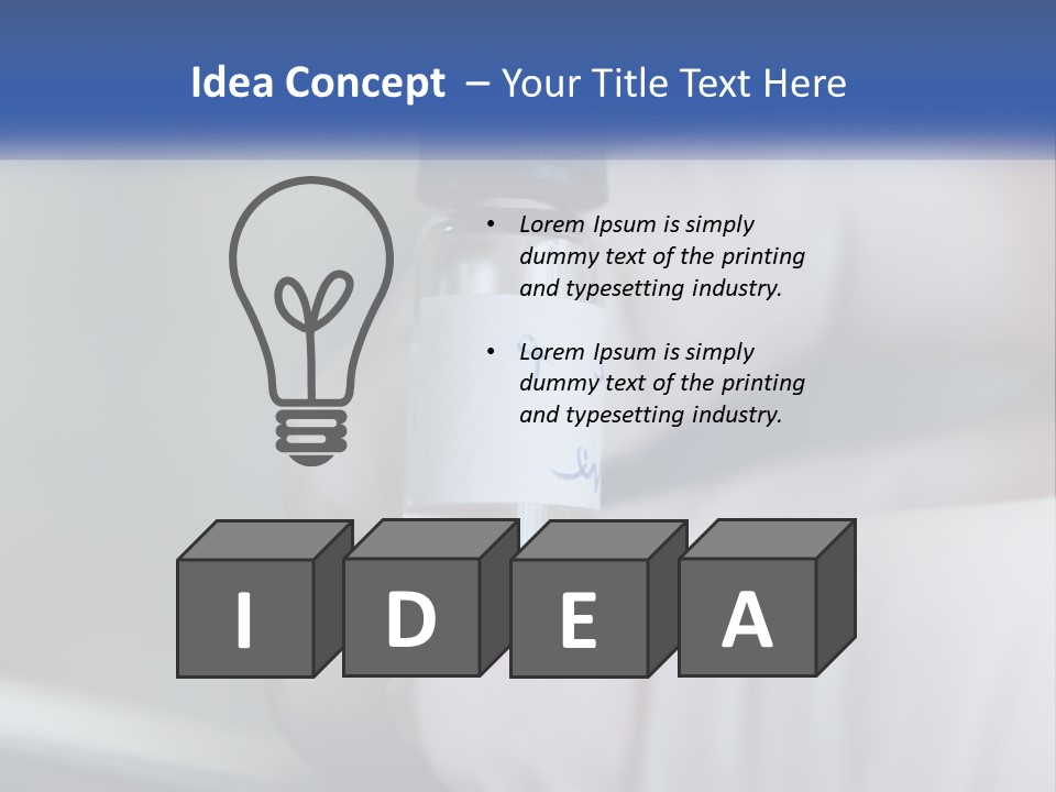 Lab Professional Oil PowerPoint Template
