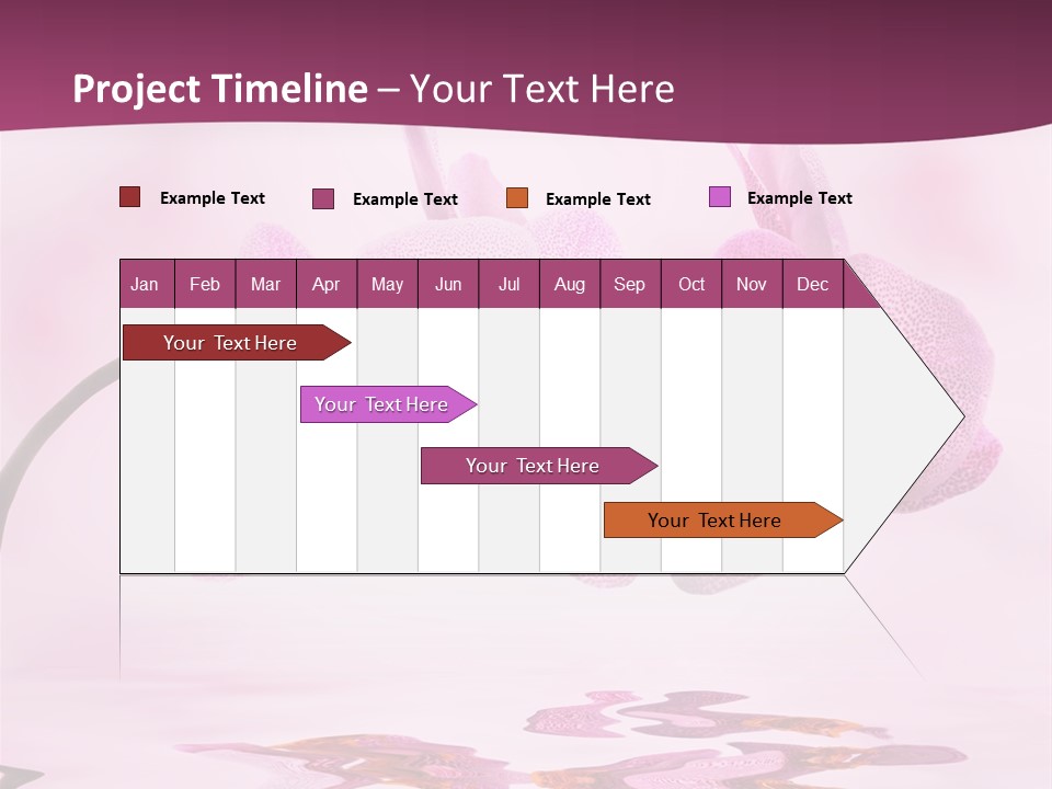 Valentine Stem Closeup PowerPoint Template