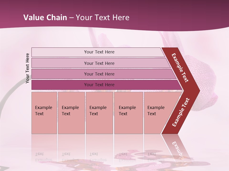 Valentine Stem Closeup PowerPoint Template