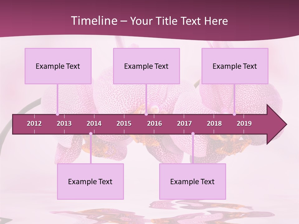 Valentine Stem Closeup PowerPoint Template