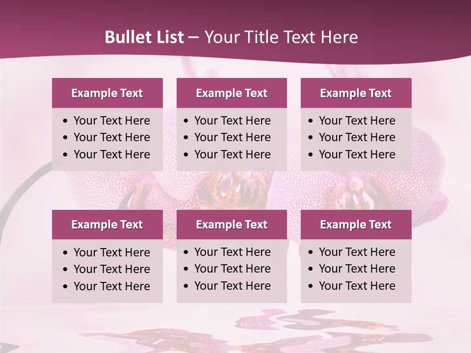 Valentine Stem Closeup PowerPoint Template