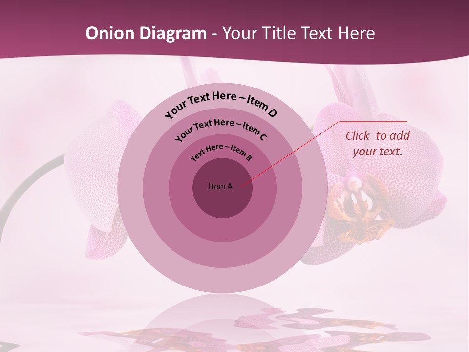 Valentine Stem Closeup PowerPoint Template