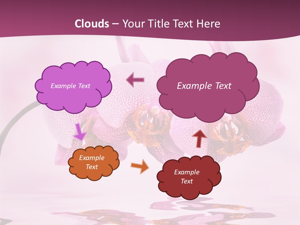 Valentine Stem Closeup PowerPoint Template