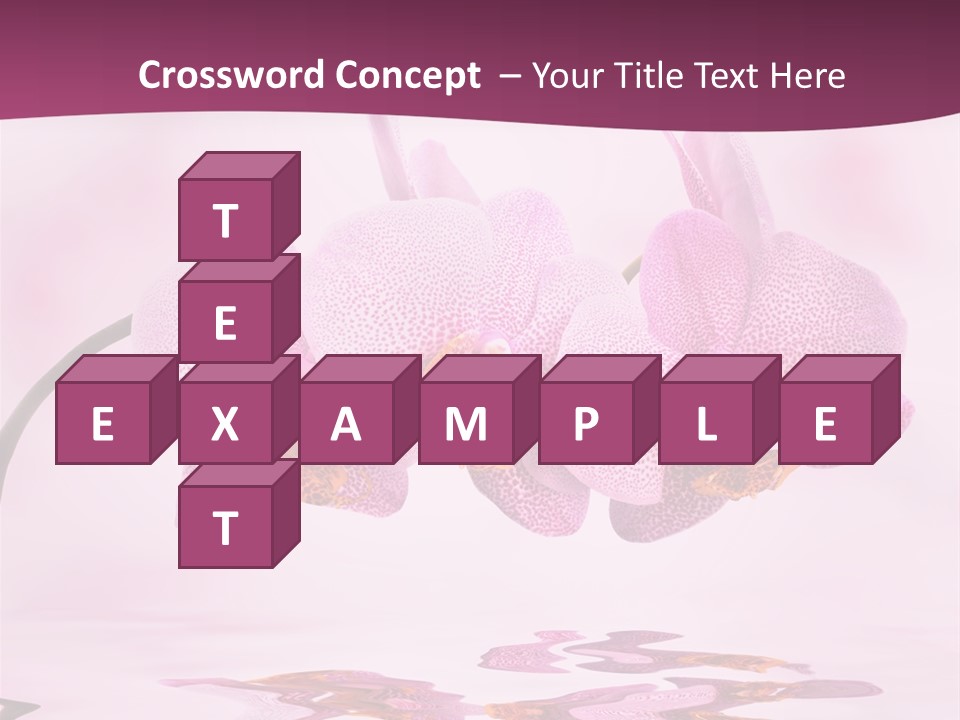 Valentine Stem Closeup PowerPoint Template