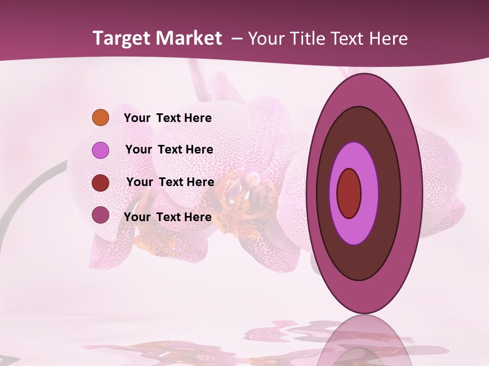 Valentine Stem Closeup PowerPoint Template