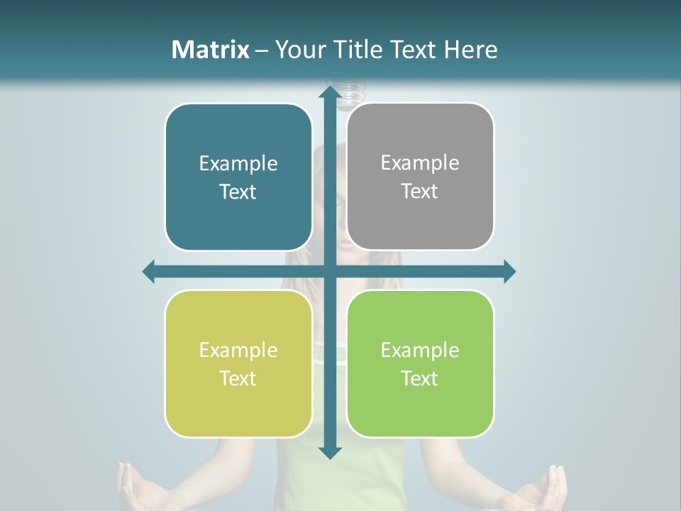 Idea Human Meditation PowerPoint Template