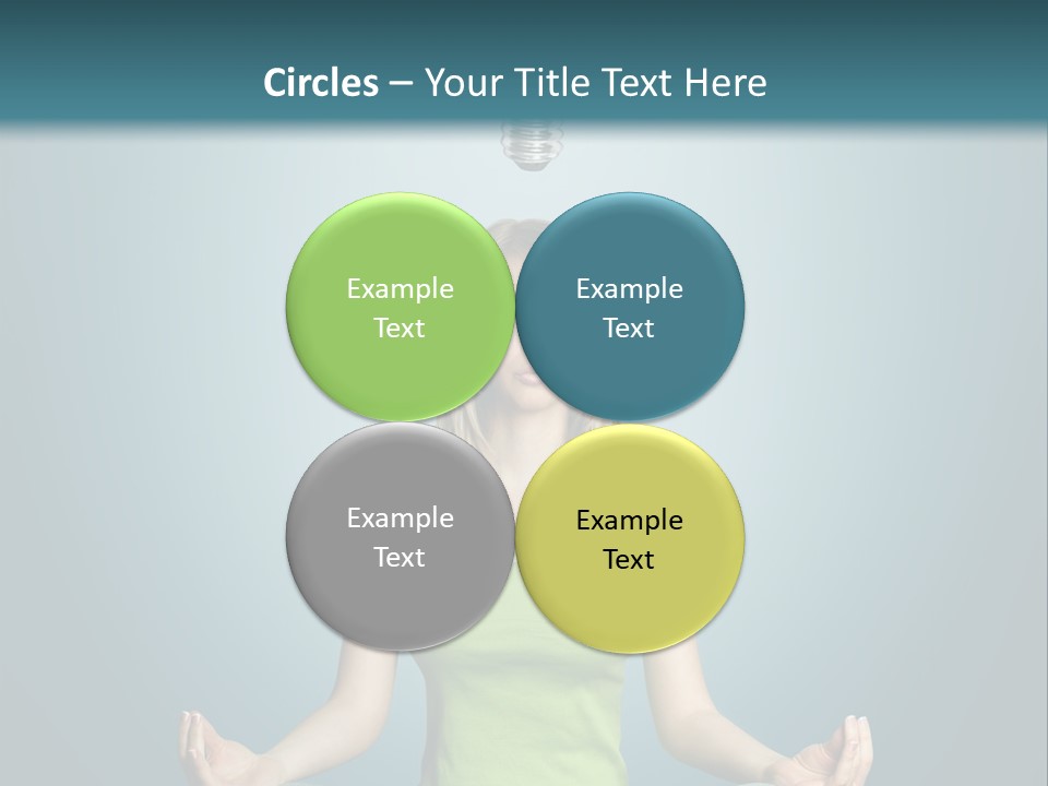 Idea Human Meditation PowerPoint Template