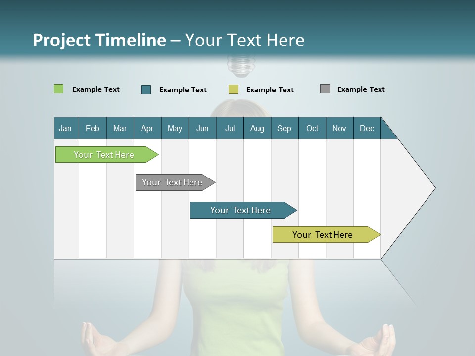 Idea Human Meditation PowerPoint Template