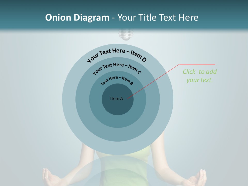 Idea Human Meditation PowerPoint Template