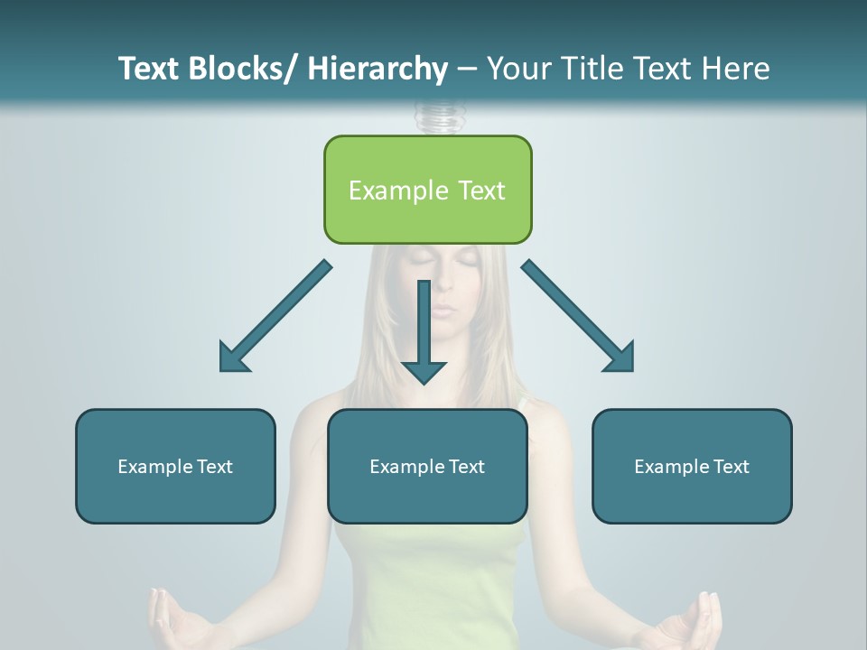 Idea Human Meditation PowerPoint Template
