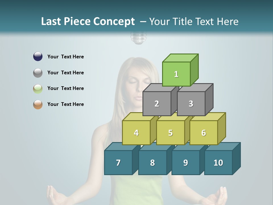 Idea Human Meditation PowerPoint Template