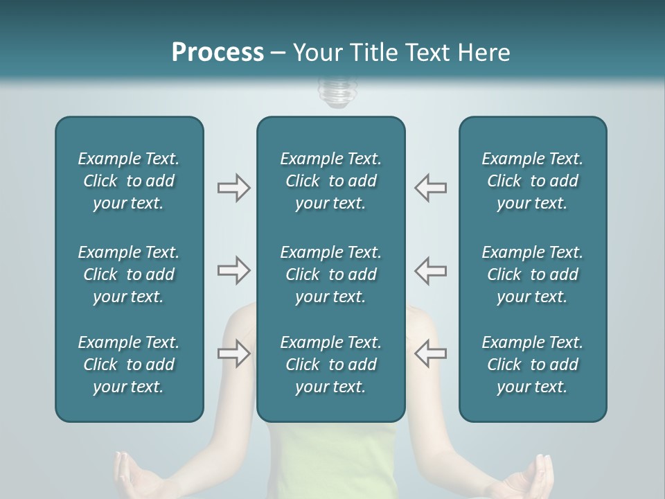 Idea Human Meditation PowerPoint Template