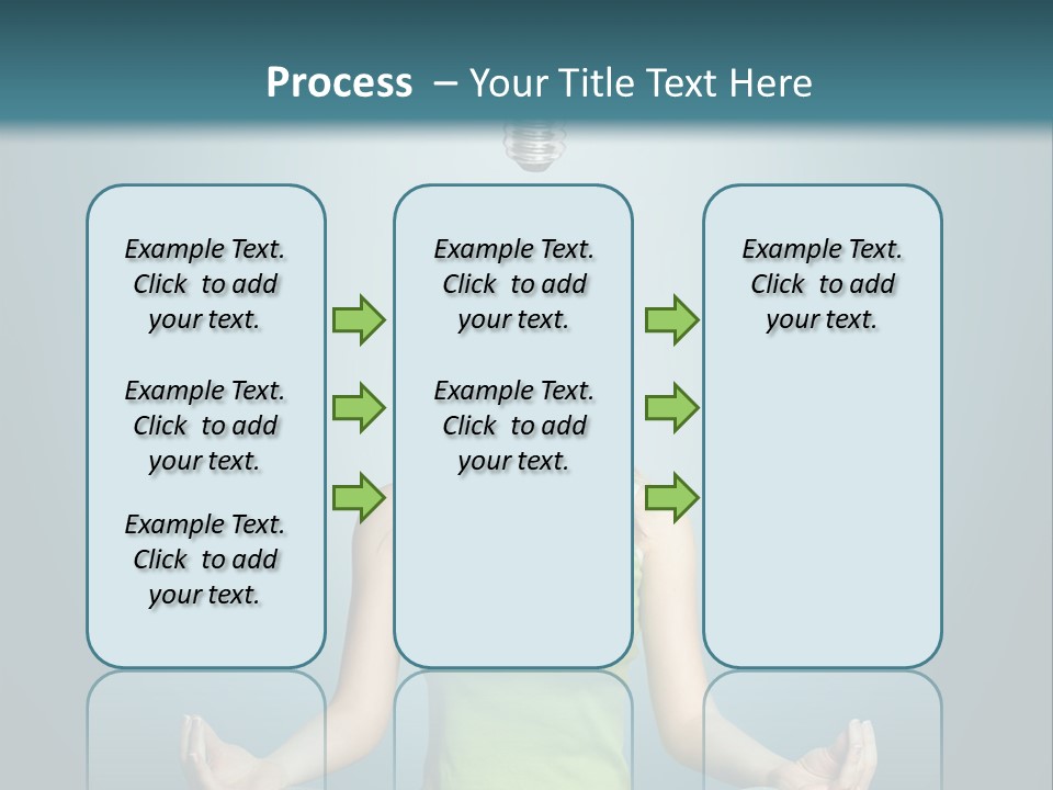 Idea Human Meditation PowerPoint Template