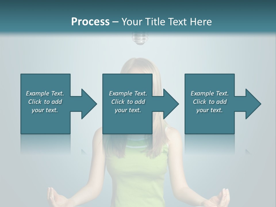 Idea Human Meditation PowerPoint Template
