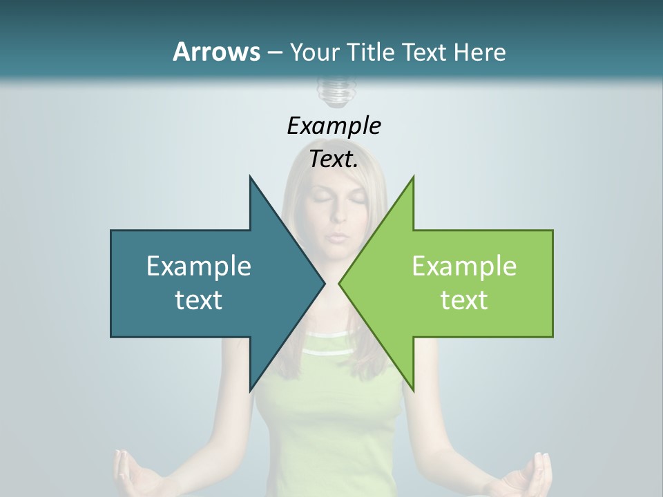 Idea Human Meditation PowerPoint Template