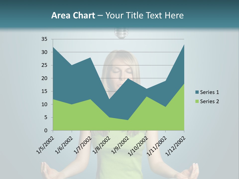 Idea Human Meditation PowerPoint Template