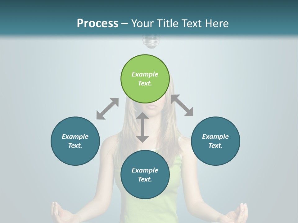 Idea Human Meditation PowerPoint Template