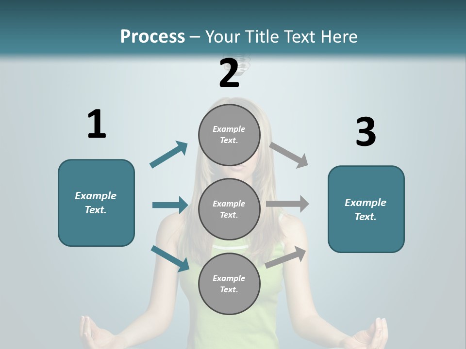 Idea Human Meditation PowerPoint Template