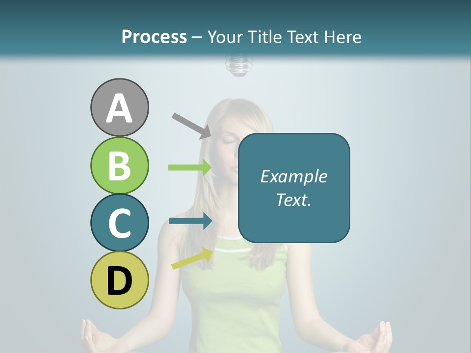 Idea Human Meditation PowerPoint Template