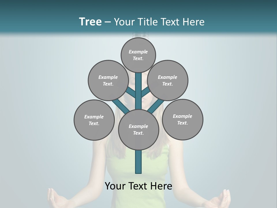 Idea Human Meditation PowerPoint Template