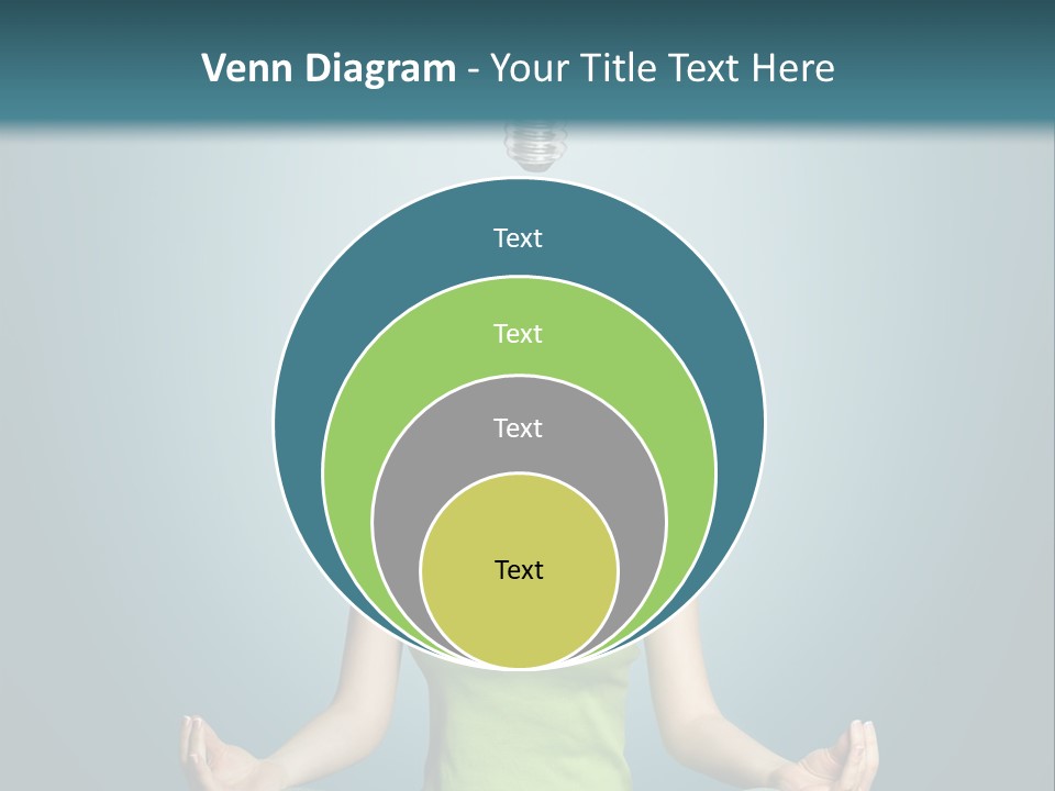 Idea Human Meditation PowerPoint Template